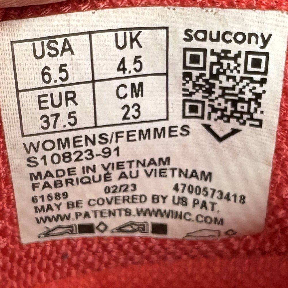 Saucony Kinvara 14 Purple Womens US Size 6.5 EUR 37.5 S10823-91 Running Shoes - Picture 10 of 10